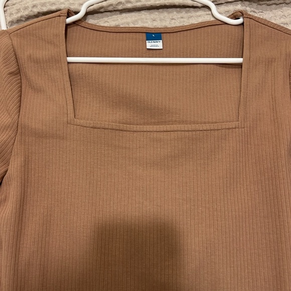 Pink/brown long sleeve body suit - Picture 2 of 2